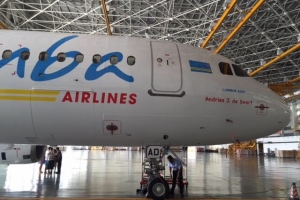Aruba Airlines ta ricibi su di tres avion