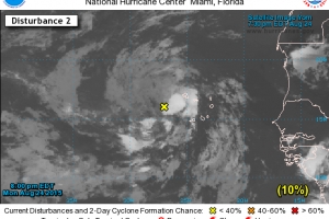 Tormenta tropical Erika ta sigui e caminda di Danny