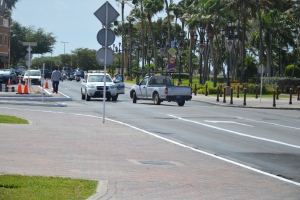 Varios reto riba prome dia di operacion cu parkeermeter 