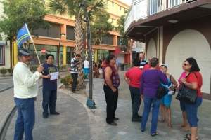 Firmanan colecta  contra parkeermeter entrega na minister