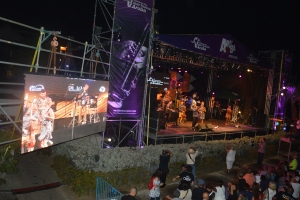 Maite Hontelé y Grupo Niche e grandinan di Caribbean Sea Jazz 2015
