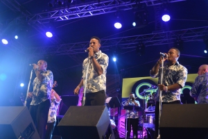 Maite Hontelé y Grupo Niche e grandinan di Caribbean Sea Jazz 2015