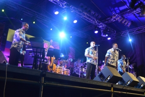 Maite Hontelé y Grupo Niche e grandinan di Caribbean Sea Jazz 2015