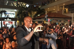 Tyrese a 'steal the show' riba red carpet di 'AIFF 2015'
