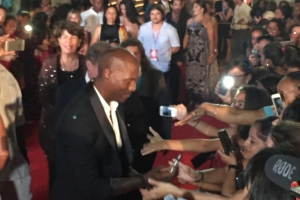 Tyrese a 'steal the show' riba red carpet di 'AIFF 2015'