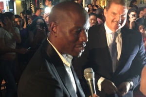 Tyrese a 'steal the show' riba red carpet di 'AIFF 2015'