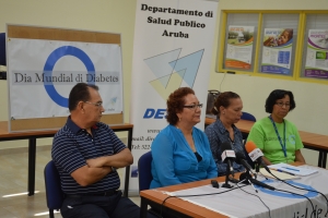 Task force di salud cu programa pa diabeticonan na Aruba den november