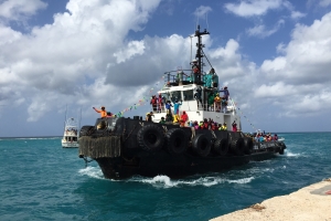 Sinterklaas y su 145 piet a yega Aruba awe mainta!
