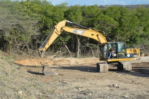 Protesta contra destruccion di medio ambiente a sigui awe