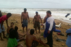 Tramite ta sigui pa e grupo naufraga bolbe Aruba diamars atardi