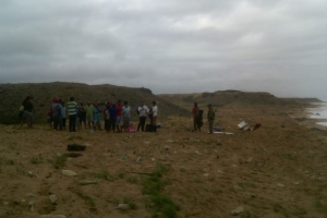 Tramite ta sigui pa e grupo naufraga bolbe Aruba diamars atardi