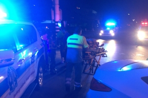 Accidente serio di trafico cu tres herido na altura di Guardian Life