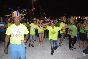 Mas bista di e parada di flambeu di diasabra