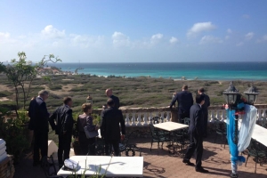 Gobernador di Aruba a tour cu Minister di Husticia Hulandes