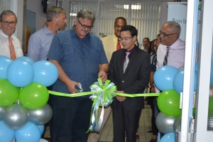 Landslaboratorio oficialmente a pasa pa Horacio Oduber Hospital
