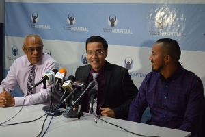 Landslaboratorio oficialmente a pasa pa Horacio Oduber Hospital