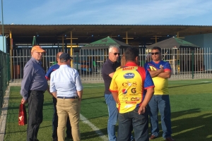 FIFA y KNVB impresiona cu e organisacion y veld di Britannia
