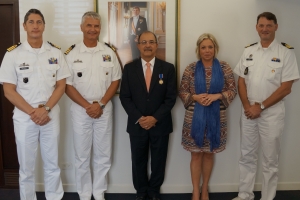 Minister Hulandes a sorprende Gobernador cu premio ministerial