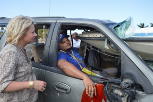 Marinierskazerne a tene simulacro di pasada di horcan na Aruba