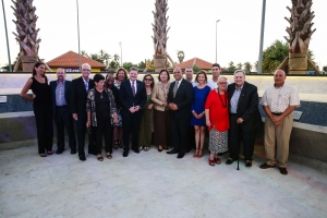 Monumento Ike Cohen honrando pioneronan di Aruba su turismo