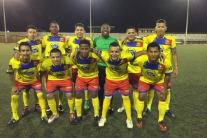Sv Britannia Frisian Flag / Sports4All ta gana facil di FC San Nicolas cu score di 8-0