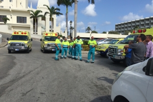 Boiler room Riu Palace Hotel in brand vanmorgen
