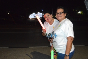 Caminata pa sostene 'Earth Hour' diasabra anochi 