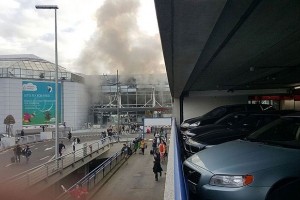 Chaos na terreuraanslag in Brussels