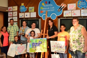 Riba 500 mucha a participa den campaña "Toyota Dream Car Art Contest" 