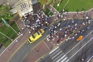 Gobernantenan a atende cu manifestantenan 