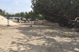 Kioskonan 'di beton' ta facilita turistanan na otro beachnan di Aruba   