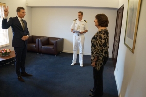 Procurador General nobo  di Aruba a huramenta cerca Gobernador