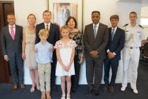 Procurador General nobo  di Aruba a huramenta cerca Gobernador
