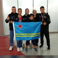 Medaya di brons pa Aruba den Copa Internacional Simon Bolivar Karate Do 2016