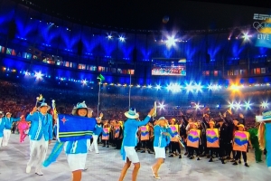 Aruba a luci na apertura weganan olimpico na Rio