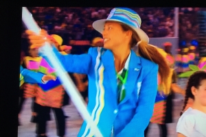 Aruba a luci na apertura weganan olimpico na Rio