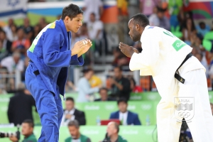 Judoka Jayme Mata ta logra yega e round di 16 den e Weganan Olimpico di Rio 2016