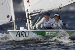 Philipine van Aanholt na di 26 luga riba prome dia Laser Radial na Rio 2016
