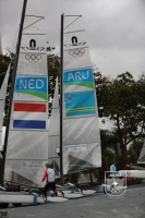 Van der Velden y Visser a experiencia un dia complica den wega olimpico di Rio 2016