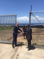 Minister Hulandes Henk Kamp a inaugura Statia Solar Park