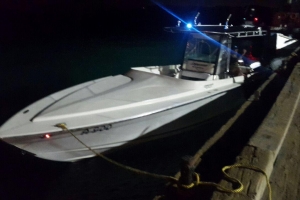 Polis gara boto "Ki-Diaaa" cu a sali ilegal for di Aruba