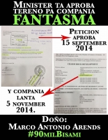Wever-Croes: Sevinger a regala 42 mil m2 na compania fantasma