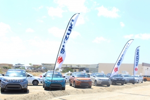 Suzuki Vitara 2017 a causa impacto durante Ultimate Test-drive event  