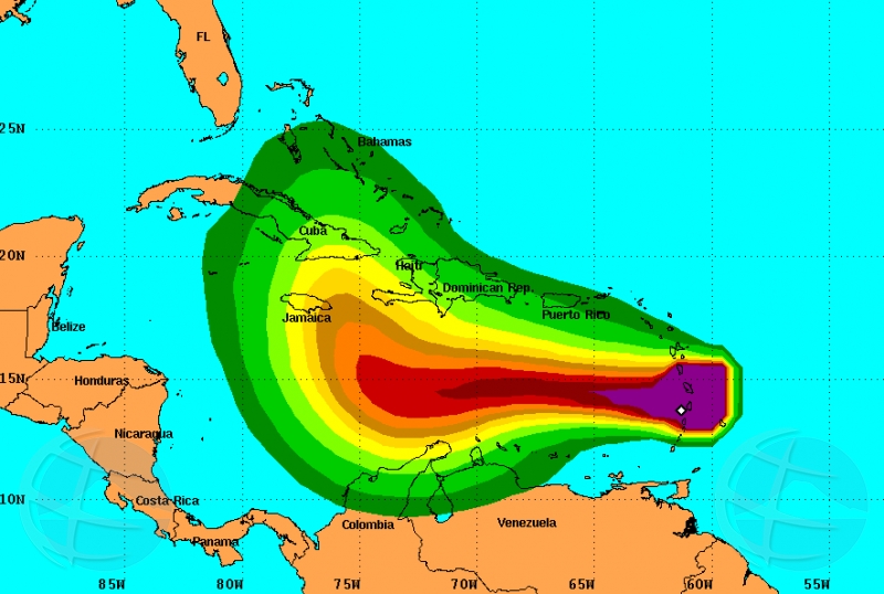 NoticiaCla Tropical Storm Watch voor Aruba