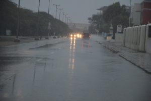 Prome impresion di efecto di horcan Matthew na Aruba