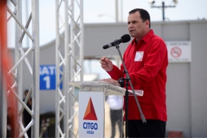 CITGO Aruba inaugura oficialmente durante ceremonia dilanti refineria  