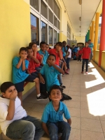 Protesta na St Dominicus pa bahamento di dak asbest Rosa College