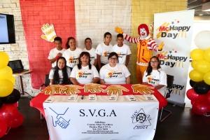 McDonald’s Aruba ta partner di Centro Man Na Obra  