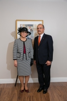 Gobernador interino Yvonne Lacle-Dirksz huramenta