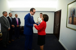 Juan David Yrausquin huramenta como minister atrobe